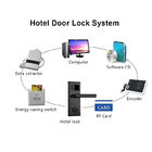 Hotel 240mm Electronic Card Door Lock 125KHz Card Reader Door Lock