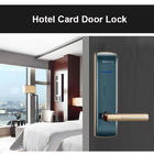 Zinc Alloy Black Color Smart Key Card Door Locks for Hotel Motel Airbnb