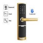 TTlock App Intelligent Smart Door Lock Security Lock Code Door Handle Digital Keyless Lock