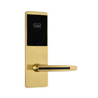 4 Colors Options Zinc Alloy Hotel Smart Door Locks with Swipe Card and Mechanical Key
