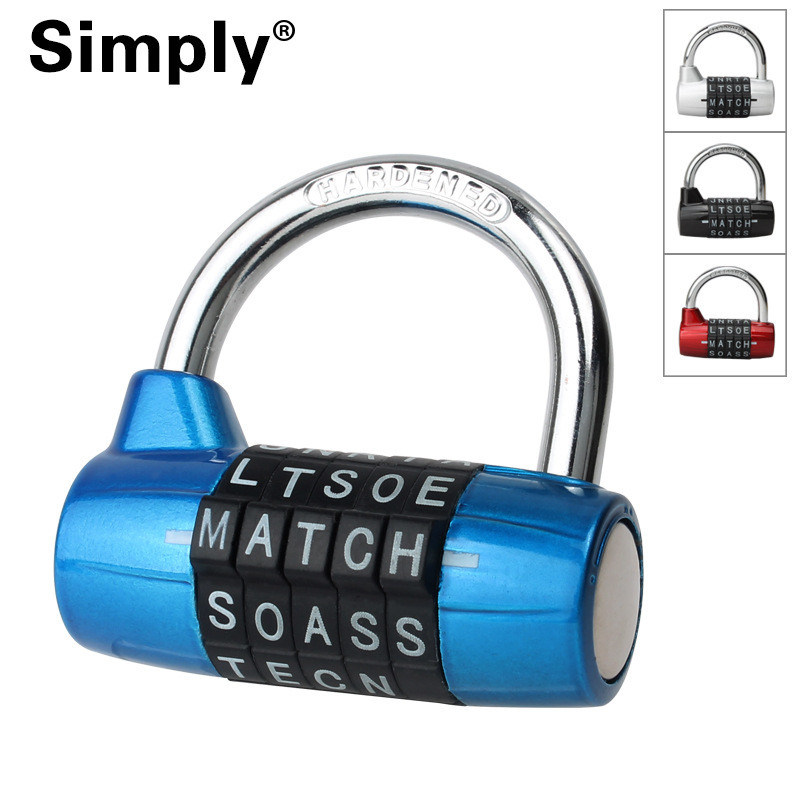 Waterproof Anti Theft High Security Combination Padlock Clothes