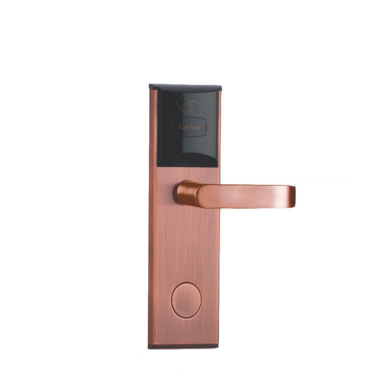 RFID Mechanical Intelligent Door Lock 125KHz Keyless Card DC6V