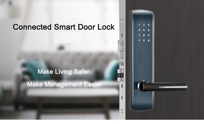 Touch Screen FCC Intelligent Door Lock 300mm Electronic Combination Door Lock 0