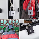 Mini Smart Padlock One Touch Open Smart Security Keyless Padlock for Luggage Handbags