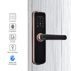 Electronic Password Smart Fingerprint Door Lock wifi bluetooth Network