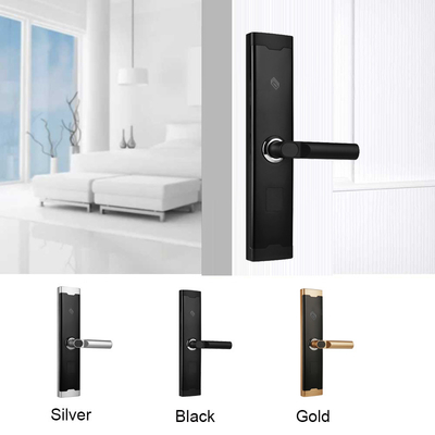 Staineless Steel Gold Color Hotel Smart Card Door Locks for Hotel Apartment Office
