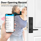 Three Colors Optional Password Apartment Smart Door Lock with TTlock App