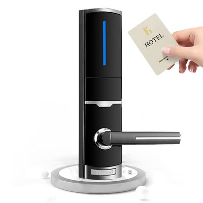 Zinc Alloy Free Software Hotel Key Card Door Locks for Wooden Door