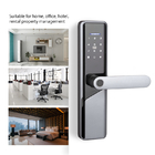 5 in 1 Digital Biometric Smart Door Lock With 4 Pcs AA Battery