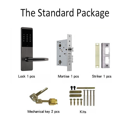 Security Bluetooth Smart Keypad Door Lock TTlock App Door Lock for Apartment Home Office
