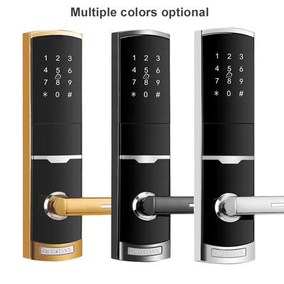 4 in 1 Keyless Entry Password Apartment Smart Door Lock with 4pcs AA Battery
