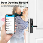 Intelligent Digital Keyless Entry Smart Fingerprint Door Lock with TTlock App