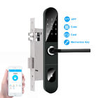 Slim Type FCC Sliding Door Smart Lock Outdoor 50mm Aluminum Alloy