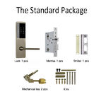 Zinc Apartment Smart Door Lock FCC Smart Door Lock App