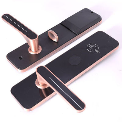 Black Color RFID Key Card Hotel Smart Door Locks with Free Hotel Management Software