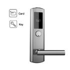 SUS304 Smart RFID Hotel Lock System Electronic Door Key card Handle