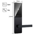 Electronic Office Key Card door lock hotel system digital smart door lock with door handle