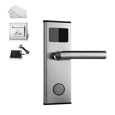 Keycard Rfid Hotel Door Lock System 240mm Electronic Card Lock System