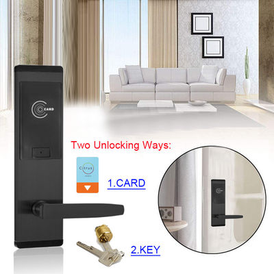 Stainless Steel Multiple Color Smart Key Card Door Locks for Hotel Home Apartment