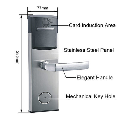 OEM/ ODM Manufacturer Keyless Digital Door Lock with Smart Card