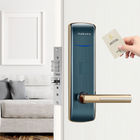 40-45mm Hotel Room Key Card Door Lock 13.56MHz Motel System With Handle