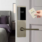 High Security Hotel Lock Smart with Hotel Room Card and Mechanical Key
