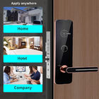 Smart RFID Hotel Key Card Door Locks 300*75mm With Energy Saving Switch