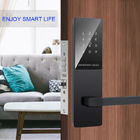 black FCC CE ROHS BLE Wifi Keypad Door Lock For Home Apartment
