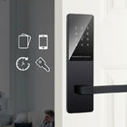 Black color TTlock Bluetooth app controlled door locks for apartment home office