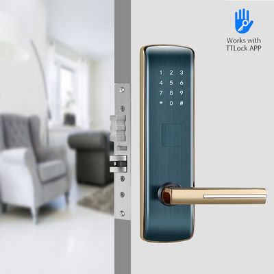 Aluminum Alloy 4pcs AA Keyless Digital Door Lock 1.5V Electronic Door Locks With Wifi