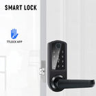 DC6V AA App Controlled Door Locks Biometric Fingerprint 180mm Length