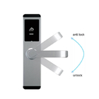Zinc Alloy RFID Hotel Electronic Locks 0.25s Smart Card Key Lock With PC Software