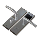 RFID Keyless Digital Door Lock SUS304 Fire Proof ANSI Silver Color