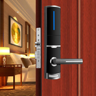 Zinc Alloy RFID Key Card Lock Wooden Door TI Chips With Hotel Software