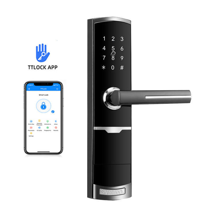 Fireproof App Intelligent Door Lock 45mm Home Smart Lock