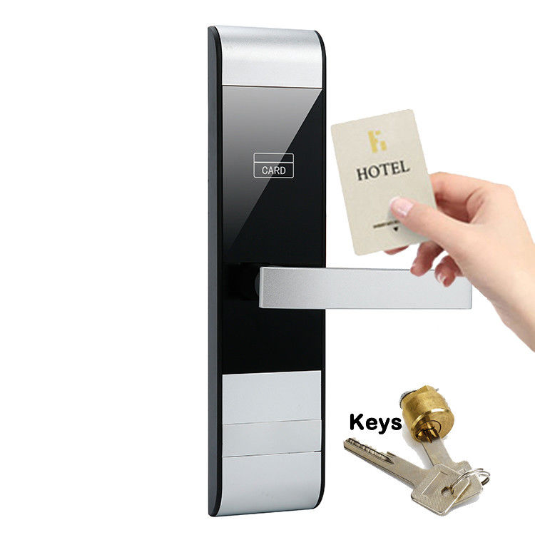 RFID Hotel Key Card Door Locks Low 4.8V Hotel Card Door Locks