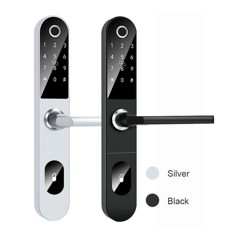 AAA Alkaline Sliding Glass Door Smart Lock Home 50mm App Fingerprint