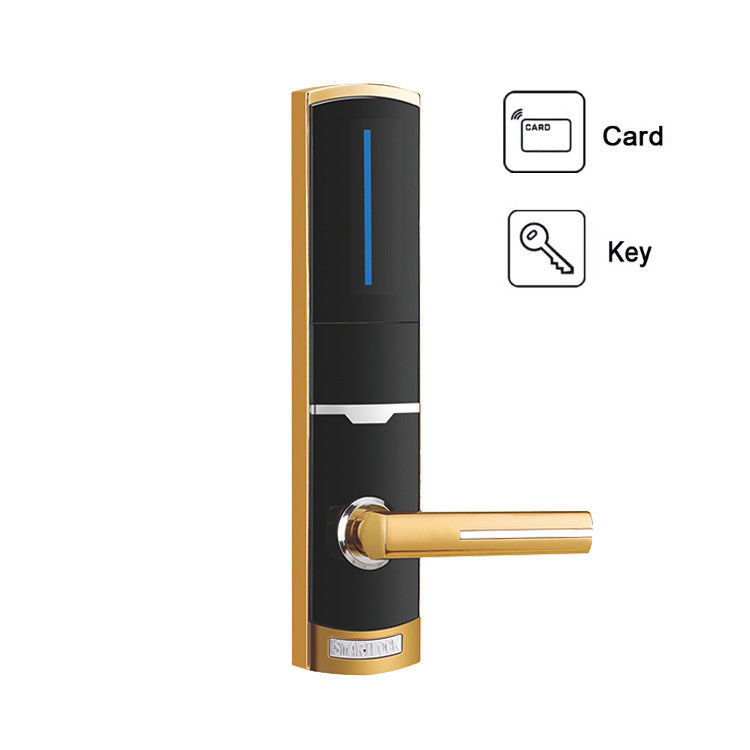 RFID Card Hotel Smart Door Locks 310mm Hotel Door Key Card System