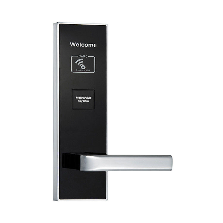 Zinc Alloy 30mm Keyless Smart Door Lock 6V Electronic Card Door Lock