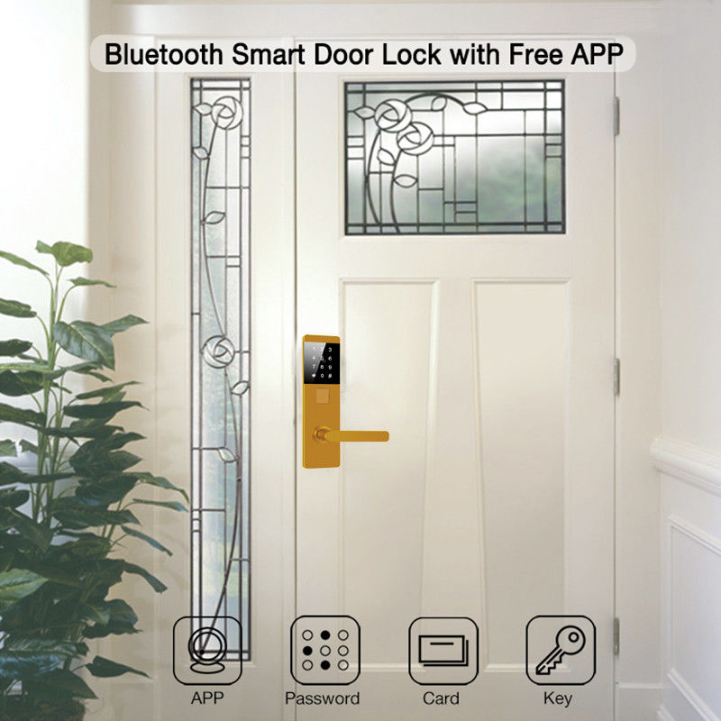 Aluminum Alloy TTlock Password Electronic Smart Door Locks for Apartment Home Office