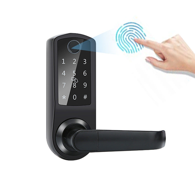 FCC Smart Keypad Door Lock Wifi 180mm Safe Digital Fingerprint