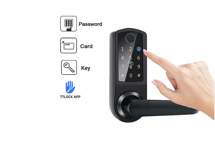 Bluetooth Fingerprint Password Door Lock TTlock Touchscreen Keypad Door Lock