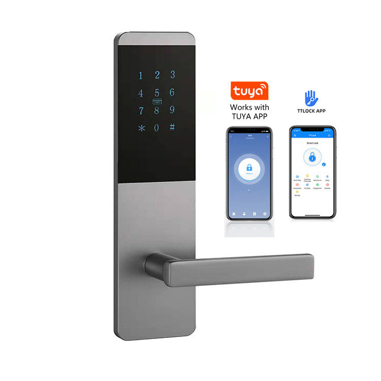 Code Card Locks WiFi Digital Intelligent Door lock with Password Code Card Tuya TTlock ...