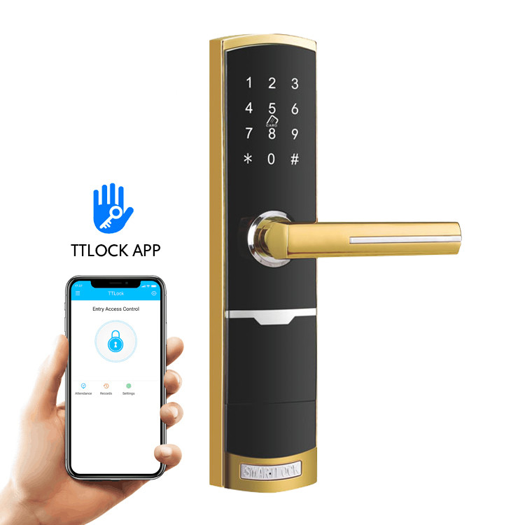 G2 Gateway Electronic Smart Door Locks 310mm Password Smart Lock
