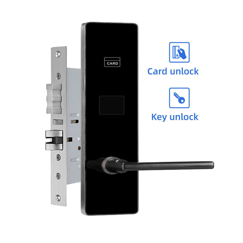 75mm Hotel Key Card Lock RFID Hotel Swipe Card Door Locks