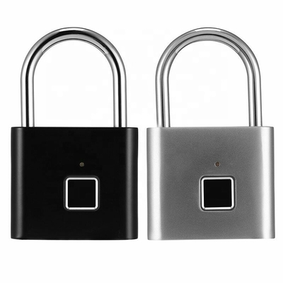 Outdoor Gate Smart Fingerprint Padlock Keyless Biometric Pad Lock Water Resistant