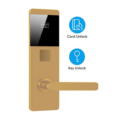 Free Hotel Software System Key Card Door Locks with CE FCC Certification