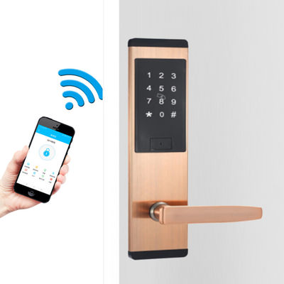 Black Color Stainless Steel Smart Keypad Door Lock with TTlock Smart App