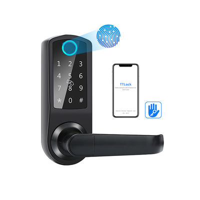Aluminum Alloy 3KG Smart Password Door Locks 180mm Touch Code Door Lock
