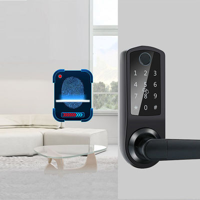 Alloy Home Fingerprint Lock FCC Biometric Keypad Door Lock